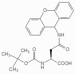 Boc-Asn(Xan)-OH [ CAS No. 65420-40-8]