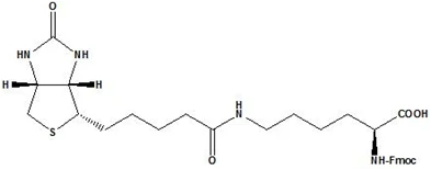 Fmoc-Lys(Biotin)-OH