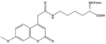 Fmoc-Lys(Mca)-OH CAS 386213-32-7