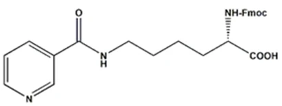 Fmoc-Lys(Nic)-OH CAS 252049-11-9