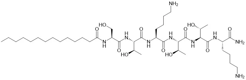 Myristoyl Hexapeptide-4 CAS 959610-44-7