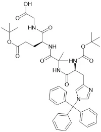 Boc-His(Trt)-Aib-Glu(Otbu)-Gly-OH CAS 1890228-73-5